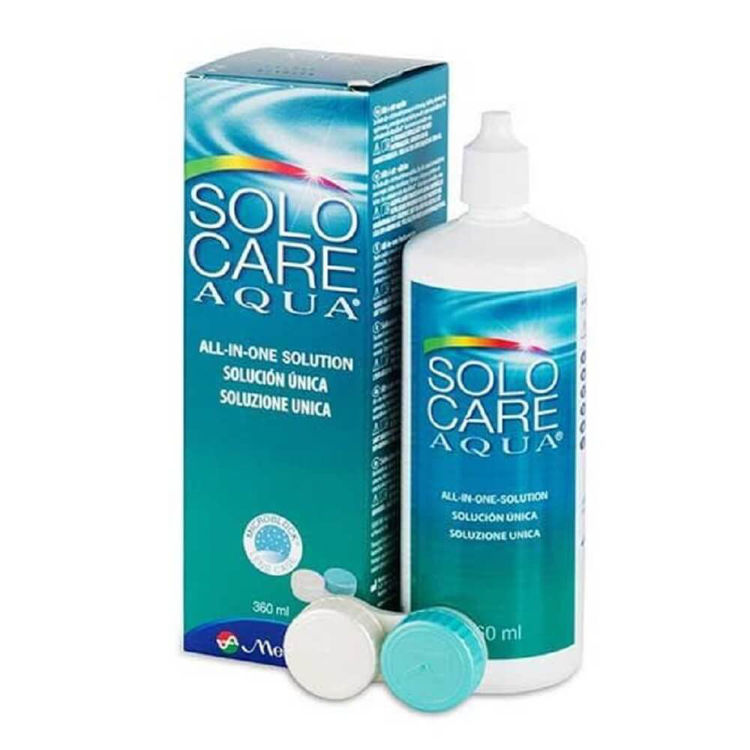 Εικόνα για Menicon SoloCare Aqua Υγρό φακών επαφής 360 ml